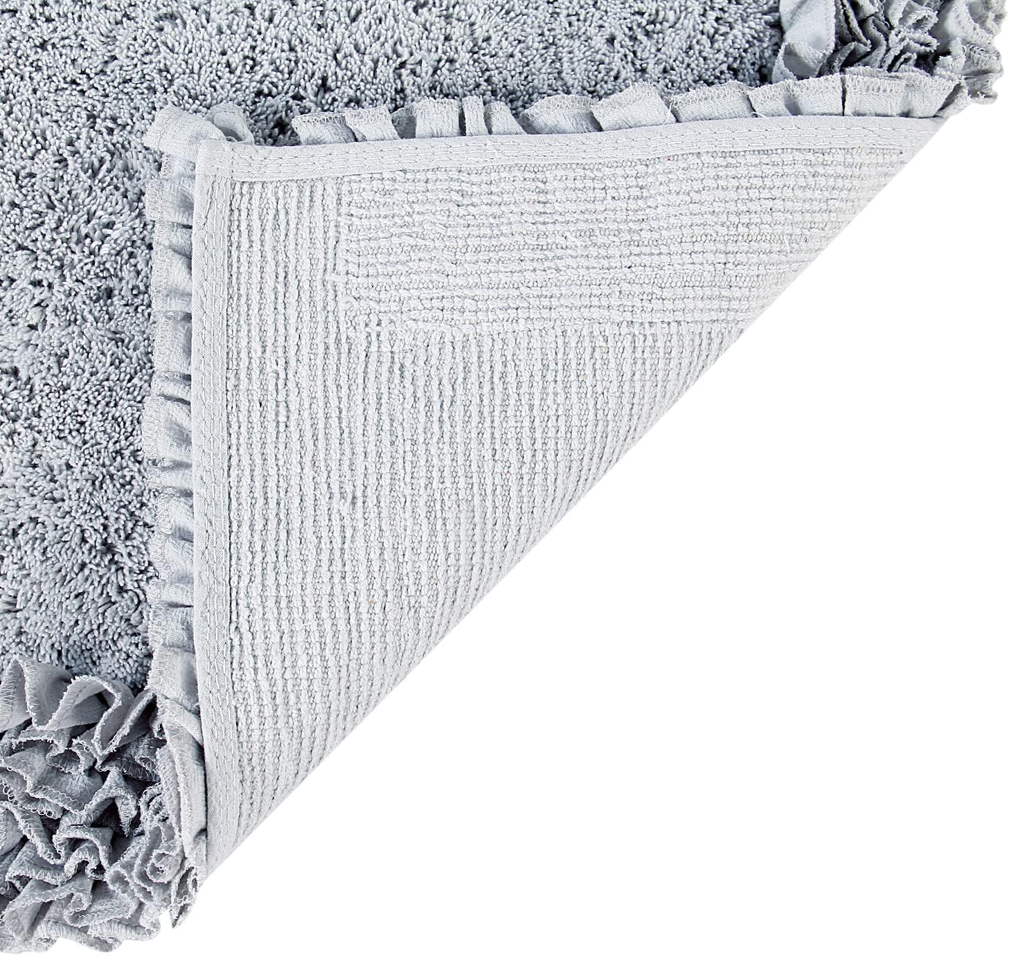 Better Trends Shaggy Border Bath Rug 100 Cotton 30 Heart
