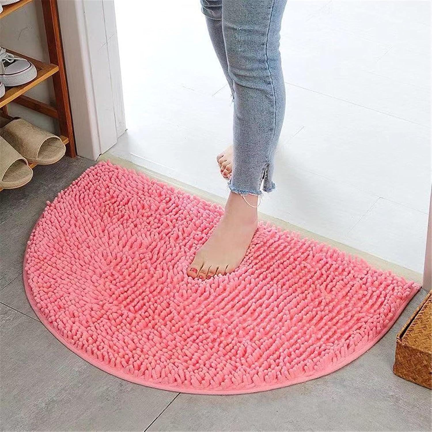 KELINFONG 20x14 Non-Slip Bath Rug Set 1