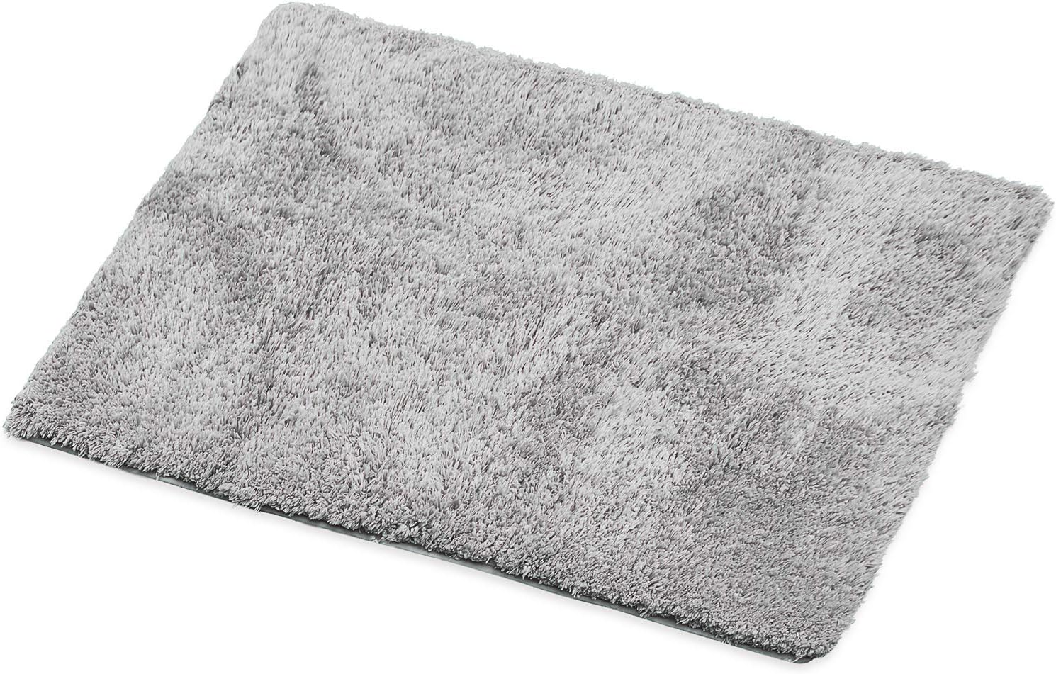Clara Clark Silver Bath Rug Set 32 x 48 Inches