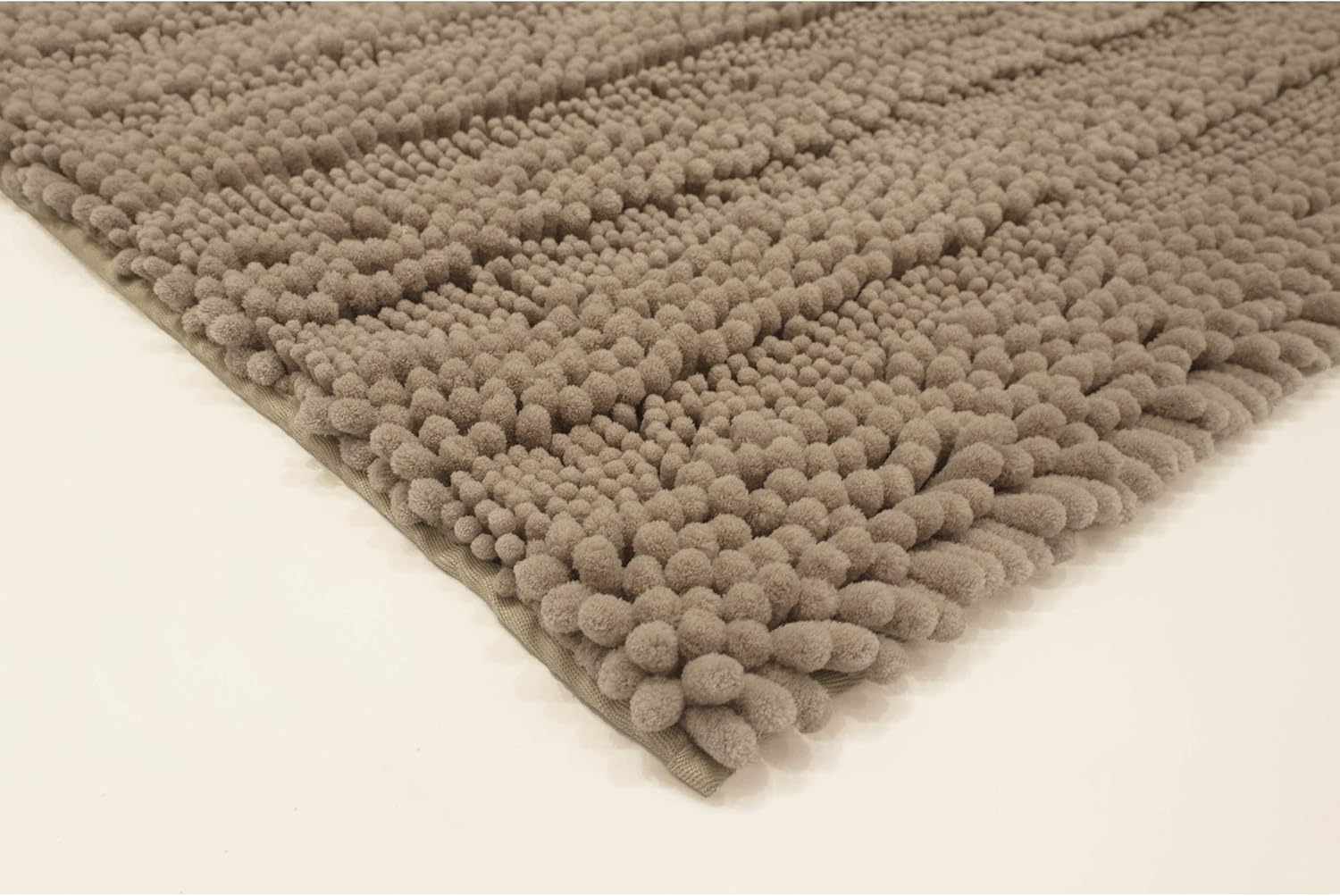 Laura Ashley Astor Striped Plush Chenille Bath Mat Set