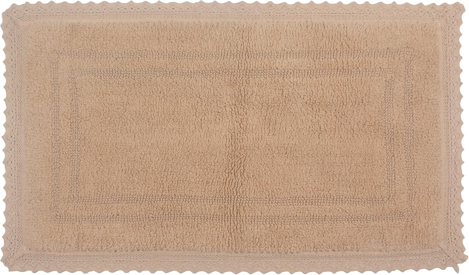 Home Weavers Reversible Bathmat 24x40 Linen Cotton