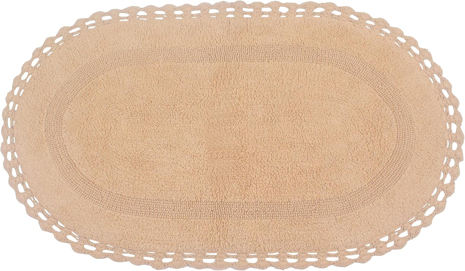 Home Weavers Hampton Crochet Reversible Bathmat 24x40