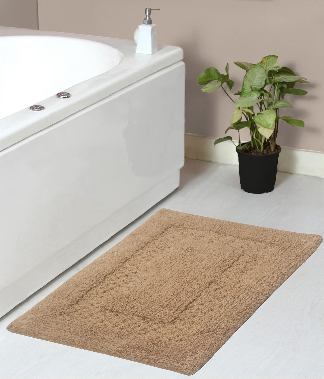 Home Weavers Classy Bathmat Set 21x34 Rectangle Linen