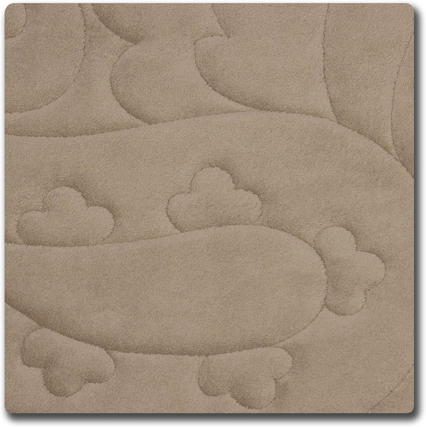 Bounce Comfort Plush Memory Foam Bath Mat Set 2 Piece Linen