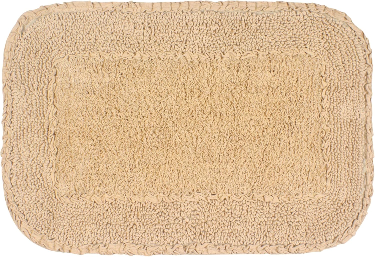 Home Weavers Radiant 100 Cotton Bath Rug Set Non-Slip 17x24