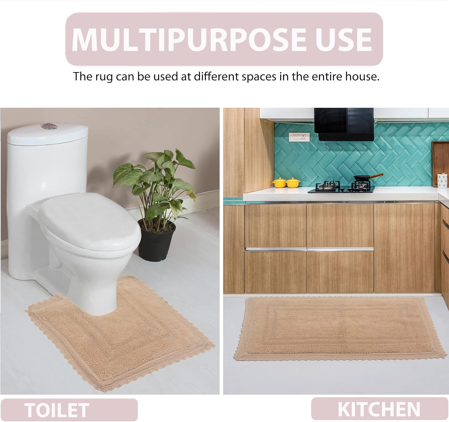 Home Weavers Opulent Reversible Bathmat 21x34
