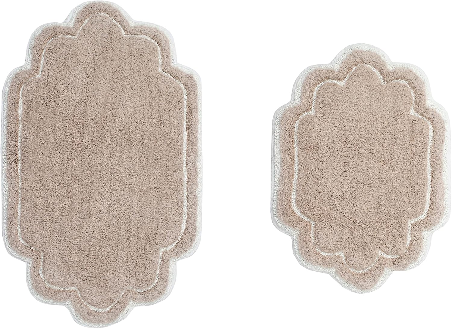 Home Weavers Allure Collection 2 Piece Bath Rug Set