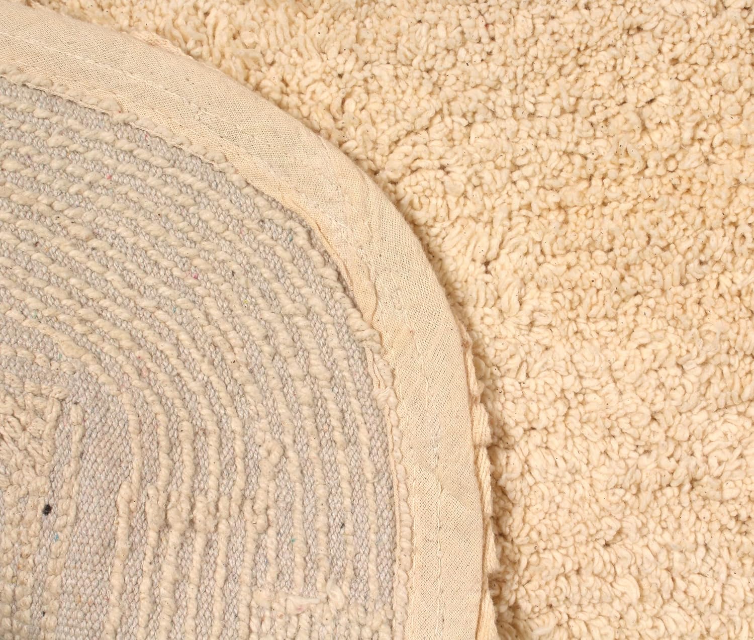 Home Weavers Radiant 100 Cotton Bath Mat Set 2 Piece SM Non Slip