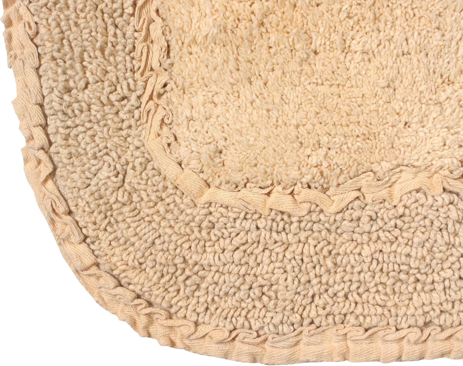 Home Weavers Radiant 100 Cotton Bath Rug Set Non-Slip 17x24