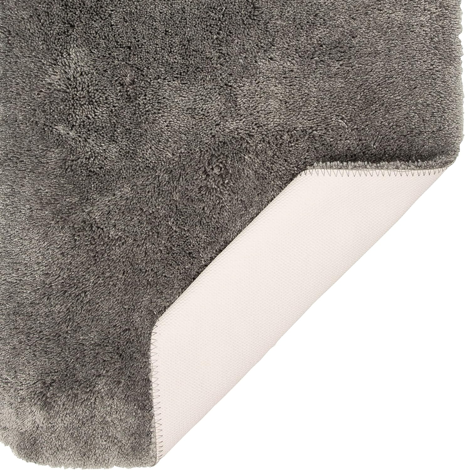 Mohawk Home Bath Silver 18 x 210 Machine Washable Bath Mat