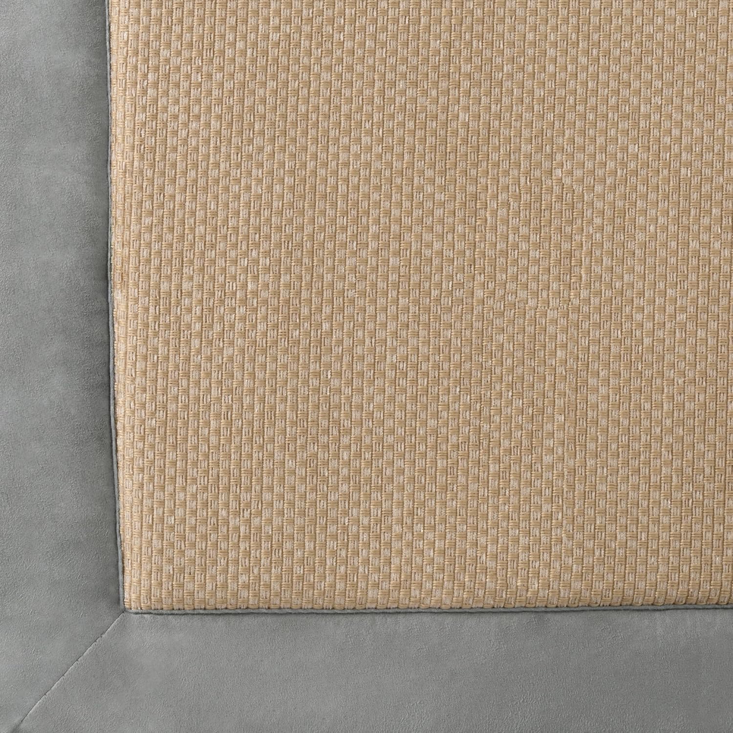 Lavish Home 2pc Memory Foam Bath Mat Set - Platinum and Tan